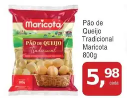 Mineirão Atacarejo Pão de Queijo Tradicional Maricota oferta