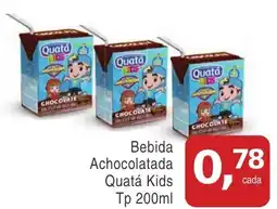 Mineirão Atacarejo Bebida Achocolatada Quatá Kids oferta