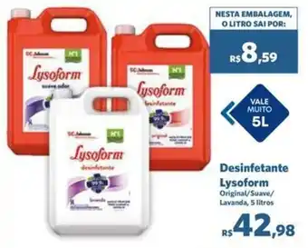 Sam's Club Desinfetante Lysoform oferta