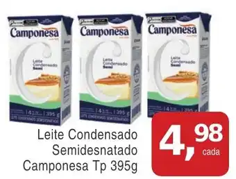 Mineirão Atacarejo Leite Condensado Semidesnatado Camponesa Tp oferta