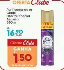 Supper Rissul Glade - purificador de ar especial aerossol oferta