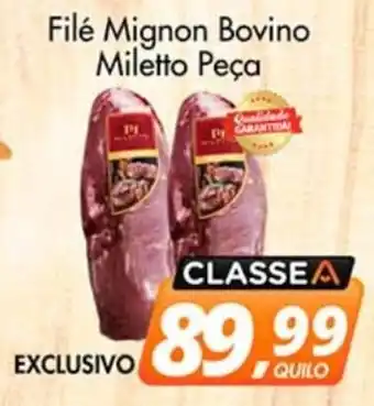 Delta Supermercados Filé Mignon Bovino Miletto Peça oferta