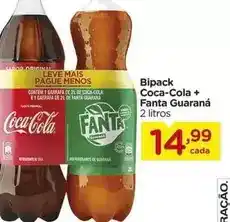 Carrefour Fanta - bipack coca-cola + guaraná oferta