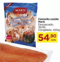 Carrefour Maris - camarão cozido oferta