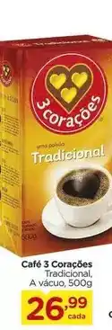 Carrefour 3 corações - café oferta