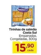 Carrefour Costa sul - tirinhas de salmão oferta