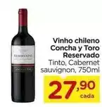 Carrefour Concha y toro - vinho chileno reservado oferta