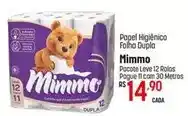 Muffato Mimmo - papel higiênico folha dupla oferta