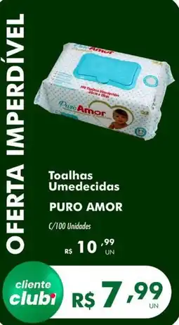 Irani Supermercados Toalhas Umedecidas PURO AMOR oferta