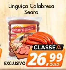 Delta Supermercados Linguiça Calabresa Seara oferta