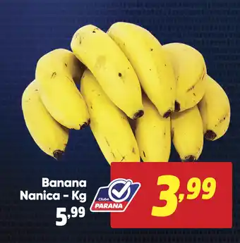 Supermercado Paraná Banana Nanica oferta