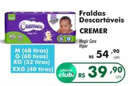 Irani Supermercados Fraldas Descartáveis CREMER oferta