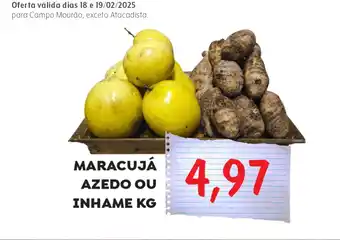 Paraná Supermercados Maracujá azedo ou inhame oferta