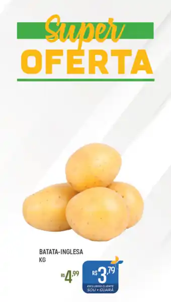 Supermercado Guará Batata-inglesa oferta