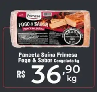 Almeida Mercados Panceta Suína Frimesa Fogo & Sabor Congelada oferta