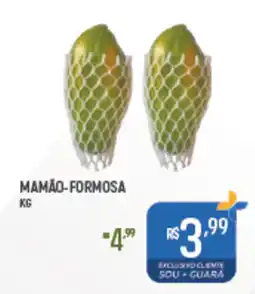 Supermercado Guará Mamão-formosa oferta