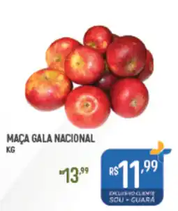 Supermercado Guará Maça gala nacional oferta