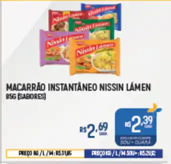 Supermercado Guará Macarrão instantâneo nissin lámen (sabores) oferta