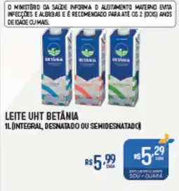 Supermercado Guará Leite uht betânia oferta