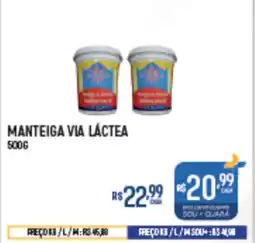 Supermercado Guará Manteiga via láctea oferta