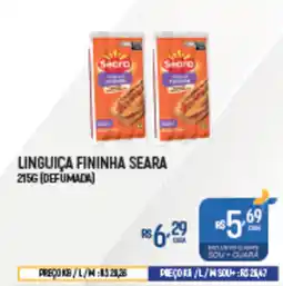 Supermercado Guará Linguiça fininha seara  (defumada) oferta