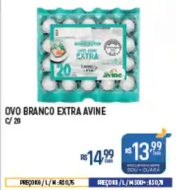 Supermercado Guará Ovo branco extra avine oferta