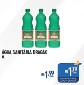 Supermercado Guará Água sanitária dragão oferta