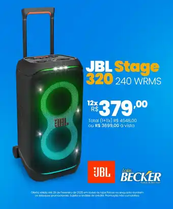 Lojas Becker JBL Stage 320 oferta