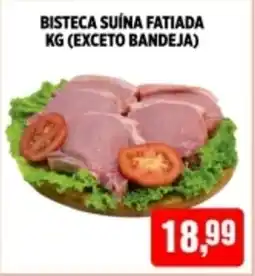 CoopBom Bisteca suína fatiada oferta