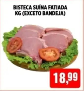 CoopBom Bisteca suína fatiada oferta