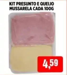 CoopBom Kit presunto e queijo mussarela cada oferta