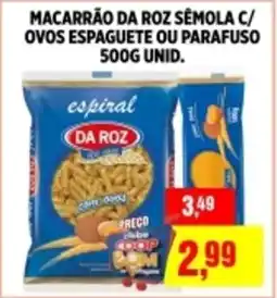 CoopBom Macarrão da roz semola c/ ovos espaguete ou parafuso oferta