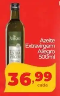 Lopes Supermercados Azeite Extravirgem Allegro oferta