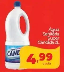 Lopes Supermercados Água Sanitária Super Candida oferta