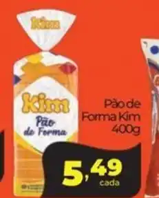 Lopes Supermercados Pão de Forma Kim oferta