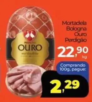 Lopes Supermercados Mortadela Bologna Ouro Perdigão oferta