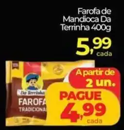 Lopes Supermercados Farofa de Mandioca Da Terrinha oferta