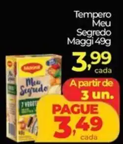 Lopes Supermercados Tempero Meu Segredo Maggi oferta