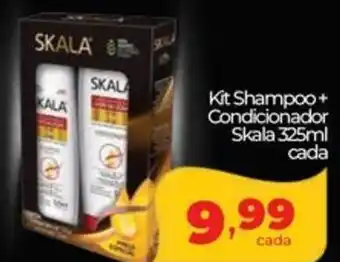 Lopes Supermercados Kit Shampoo + Condicionador Skala  cada oferta