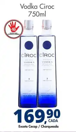 Delta Supermercados Vodka Ciroc oferta