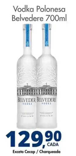 Delta Supermercados Vodka Polonesa Belvedere oferta