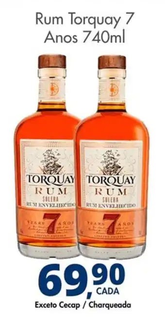 Delta Supermercados Rum Torquay 7 Anos oferta