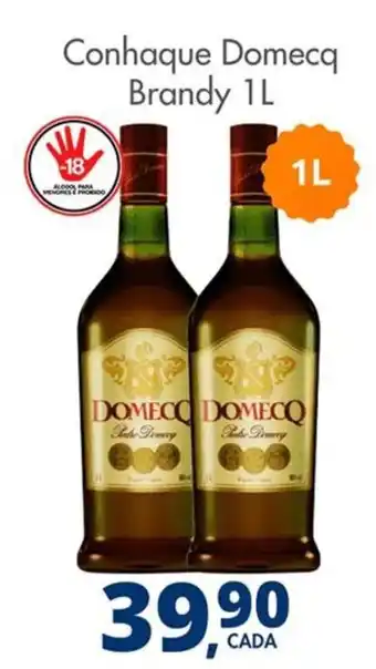 Delta Supermercados Conhaque Domecq Brandy oferta