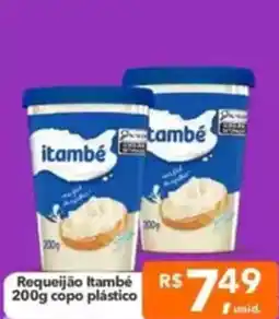 Supermercados Rex Requeijão Itambé copo plástico oferta