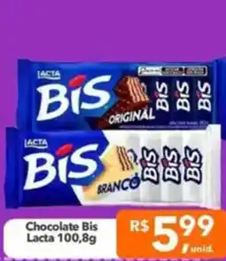 Supermercados Rex Chocolate Bis Lacta oferta