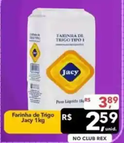 Supermercados Rex Farinha de Trigo Jacy oferta