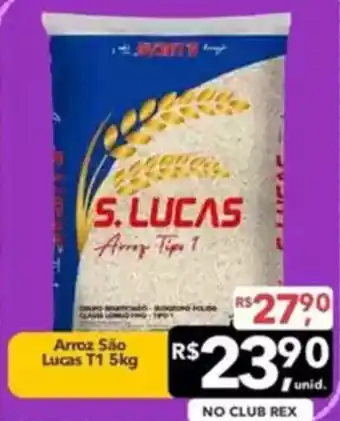 Supermercados Rex Arroz São Lucas T1 oferta