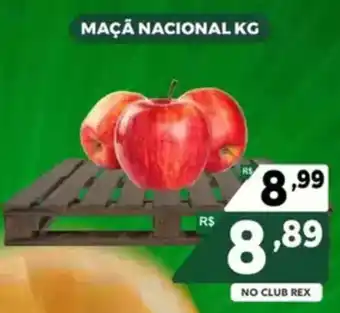 Supermercados Rex Maçã nacional oferta