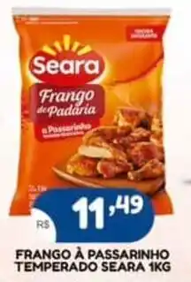 Bramil Supermercados Frango à passarinho temperado seara oferta