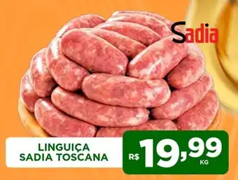 Supermercados Joanin Linguiça sadia toscana oferta